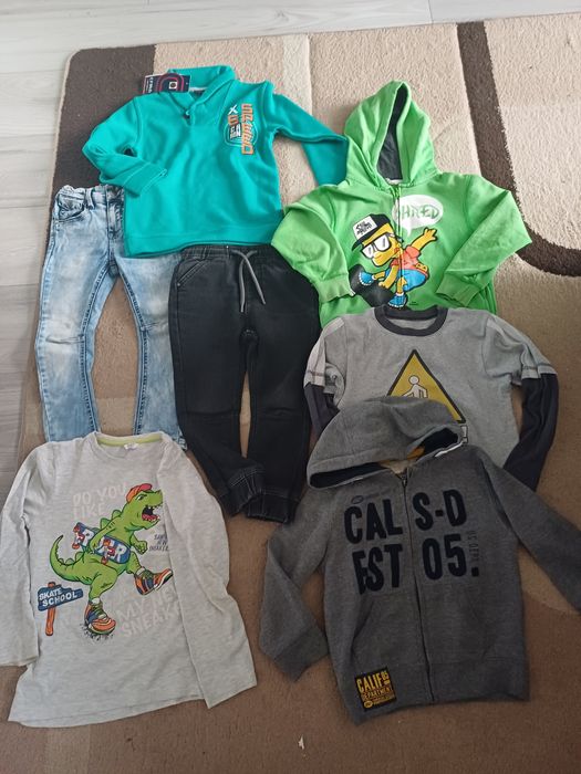 Zestaw ubranek chłopięcych rozmiar  104/110