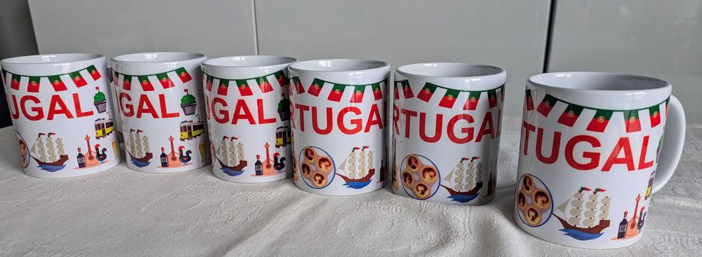 6 CANECAS Portugual