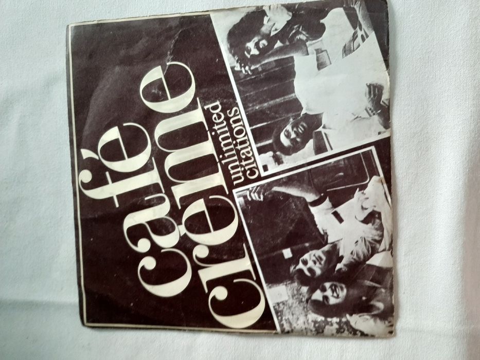 Disco Vinil 45 rotações - Café Creme