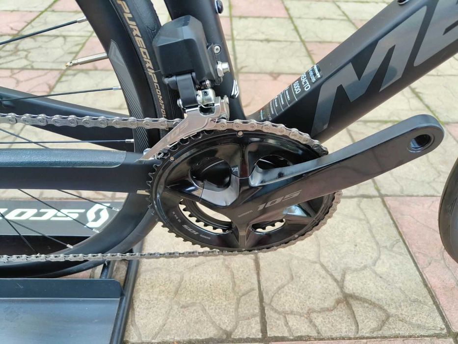 Новий велосипед  MERIDA REACTO 6000 105 DI2 SILK BLACK, 2025, розмір М