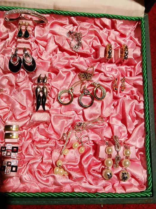 Biżuteria pozłacana/srebrna mix