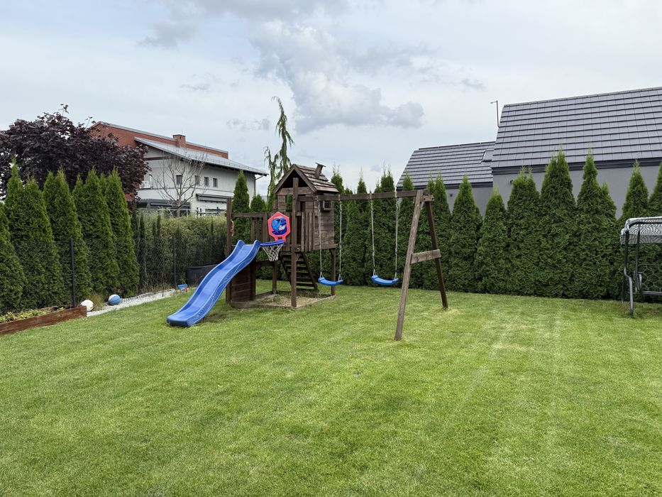 Ogrodowy plac zabaw