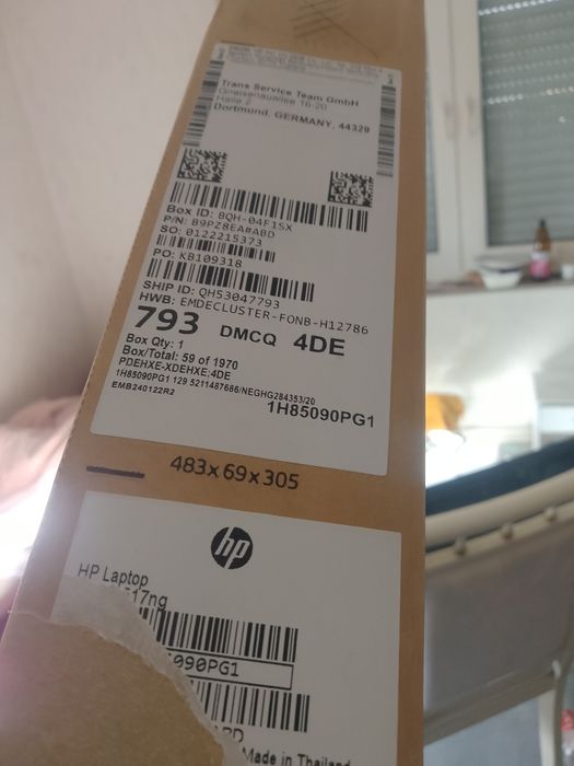 Laptop HP /cno 15-fdo517ng