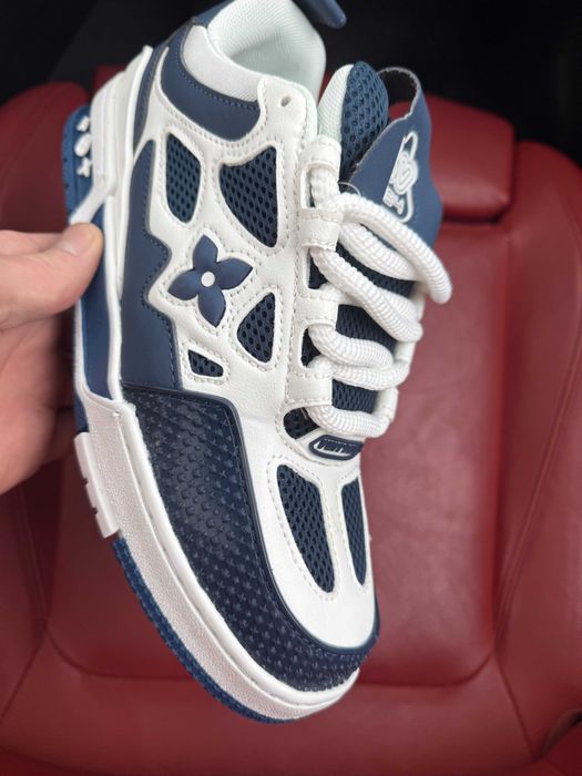 (ОПЛАТА ПІСЛЯ ОГЛЯДУ)Louis Vuitton Skate Blue White Луї Вітони Скейт