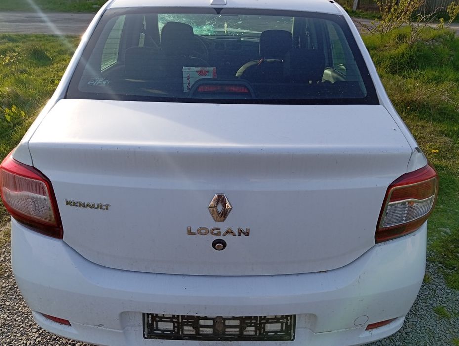Разборка Renault Logan 2 2013-2020г 1.2 бензин D4F белый цвет OV369