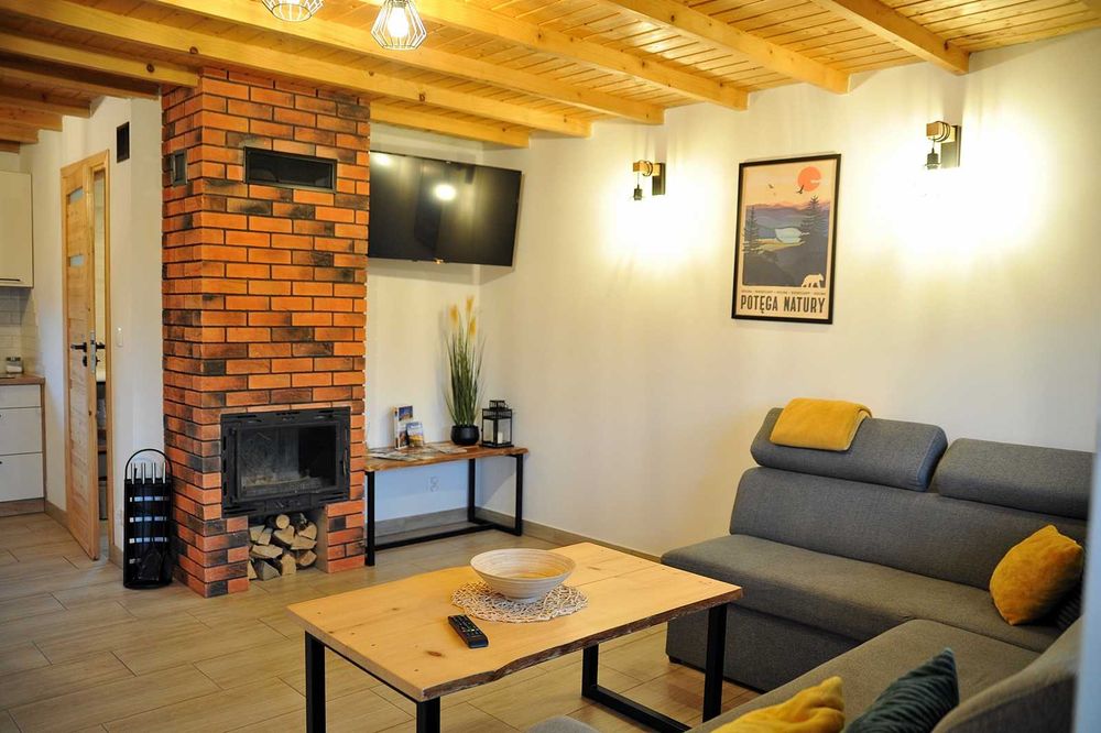 Domek Bieszczady, Solina, Polańczyk, BALIA Z JACUZZI / SAUNA