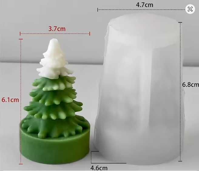 Formy do świec rózne