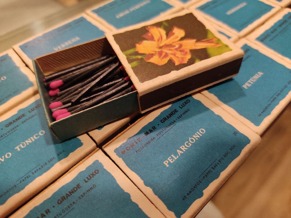 Coleção de caixa de fósforos