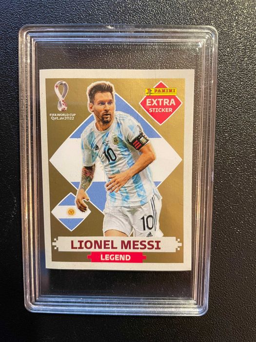 Cromo Messi Lendária Ouro