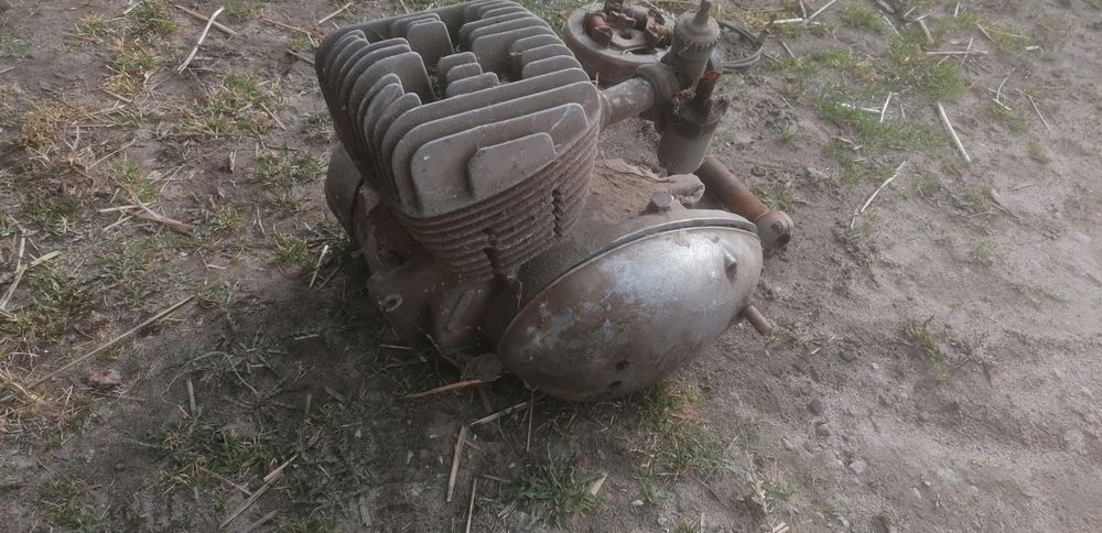 Części silnik wsk 125 silnika kartery gaźnik