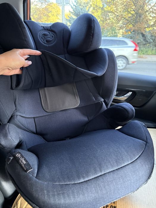 Автокрісло Cybex Solution Z-fix Midnight Blue(15-36kg)