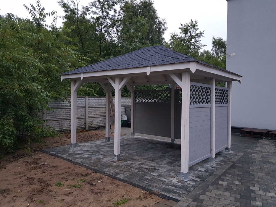 altana ogrodowa, drewniana, zadaszenie ogrodowe, wiata , konstrukcja,