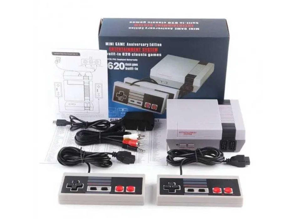 Ігрова приставка MINI GAME NES 620 з джойстиками