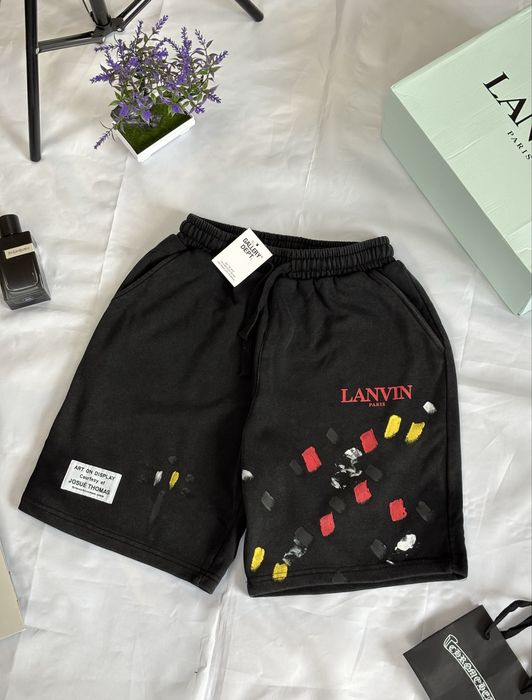 Шорти Lanvin Ланвін Gallery dept Галері Депт Чорні Літо Топ