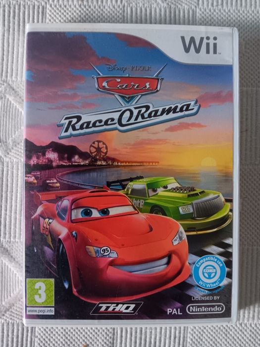 Cars Race Rama Disney Nintendo Wii