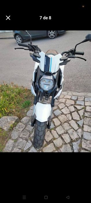 FK Motors 125 CC mini scrambler imaculada