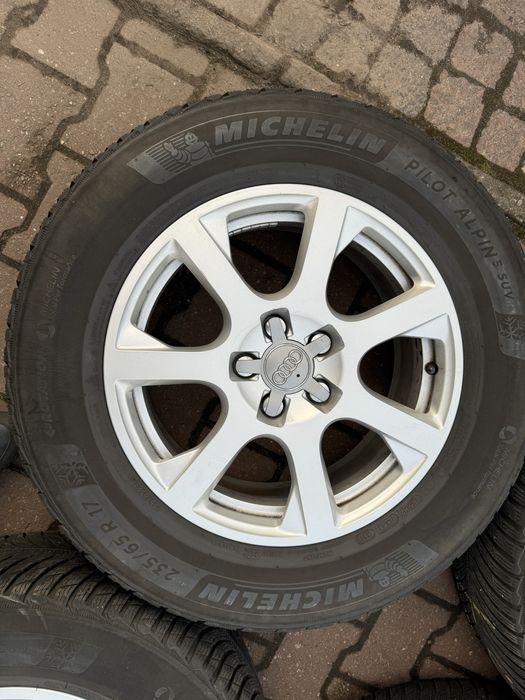 Koła zimowe 17 Audi Q5 8R + Michelin oryginał ładne