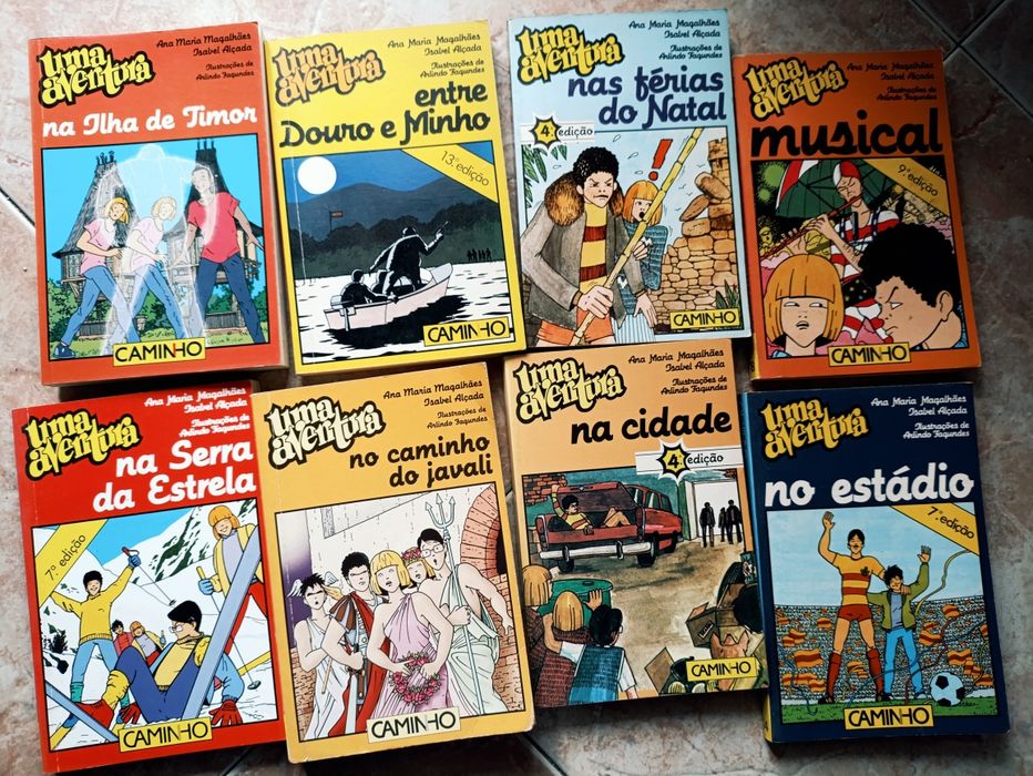 Conjunto de livros Uma Aventura