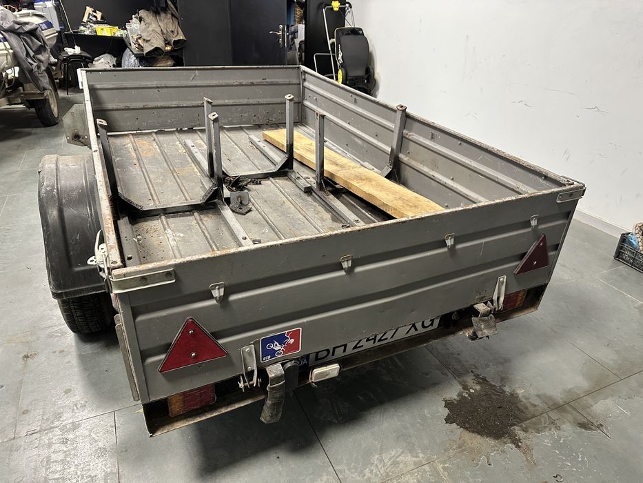 Прицеп легковой Пр500, лафет для энуро мотоцикла