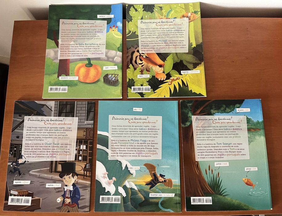Livros / Dicionários Ilustrados de Inglês