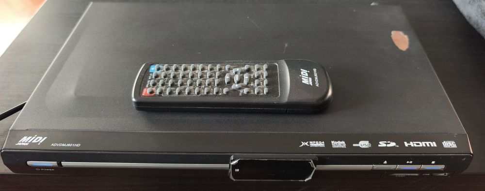 Leitor de dvd's Midi.