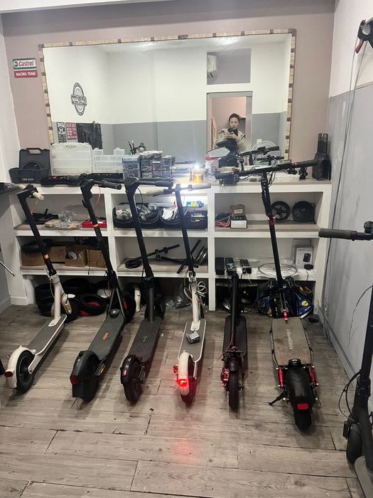 Reparação de trotinetes elétricas