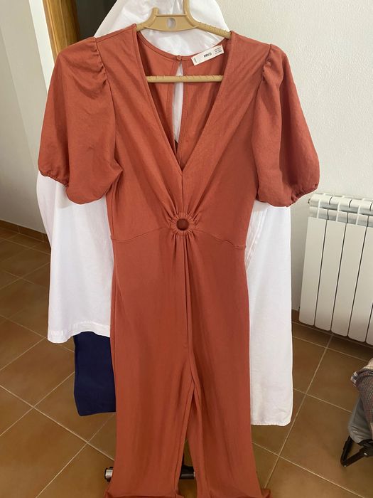 Macacão Mango comprido