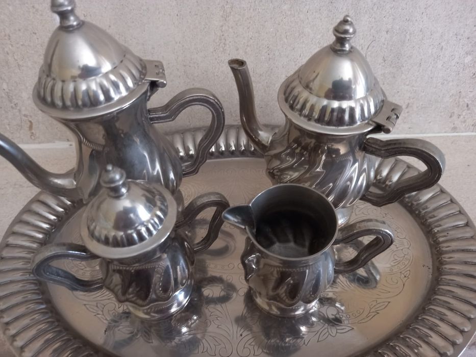 Serviço em prata casquinha
