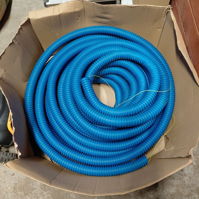 Rura karbowana peszel ziemny 40/32 z pilotem 30mb