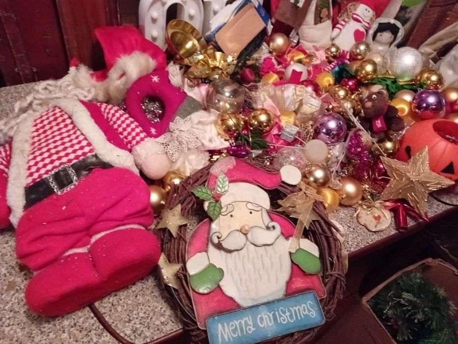 Conjunto de Enfeites de Natal Diversos