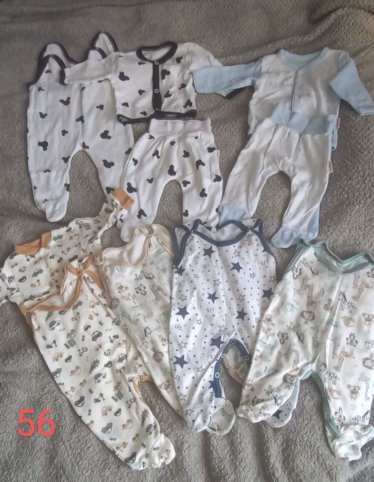 Paka ubranek dla chłopaka 56 (31sztuk )plus gratisy