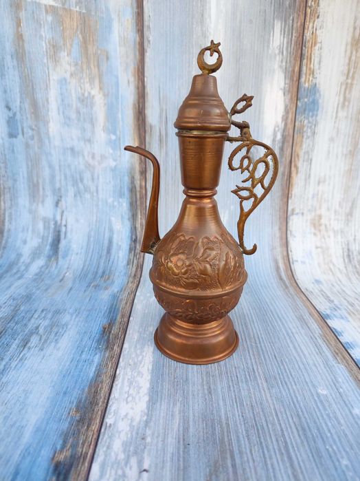 Miedziany dzbanek - vintage - design