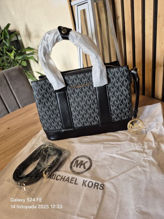 Torebka Skórzana Michael Kors czarna