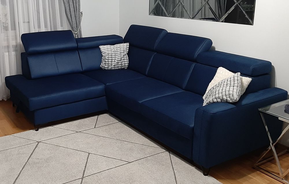 Narożnik ELBRUS rozkładany z pojemnikiem typu puma