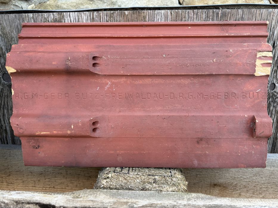 Stara dachówka niemiecka