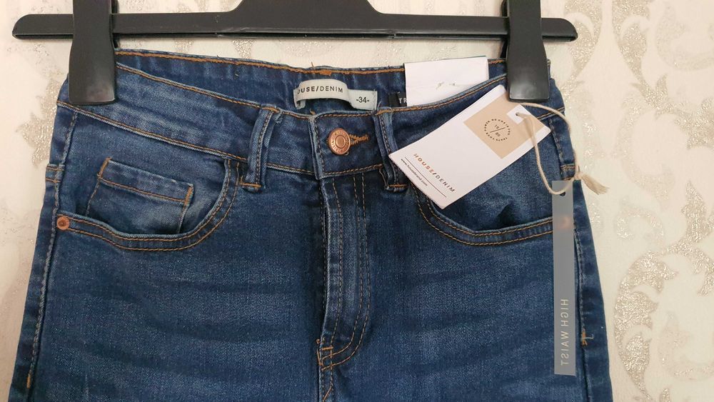 Джинси HOUSE DENIM нові сині