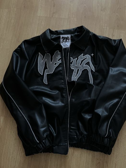 Шкіряна куртка,бомбер