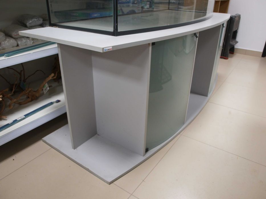Szafka pod akwarium 200x70x70 profilowana popiel