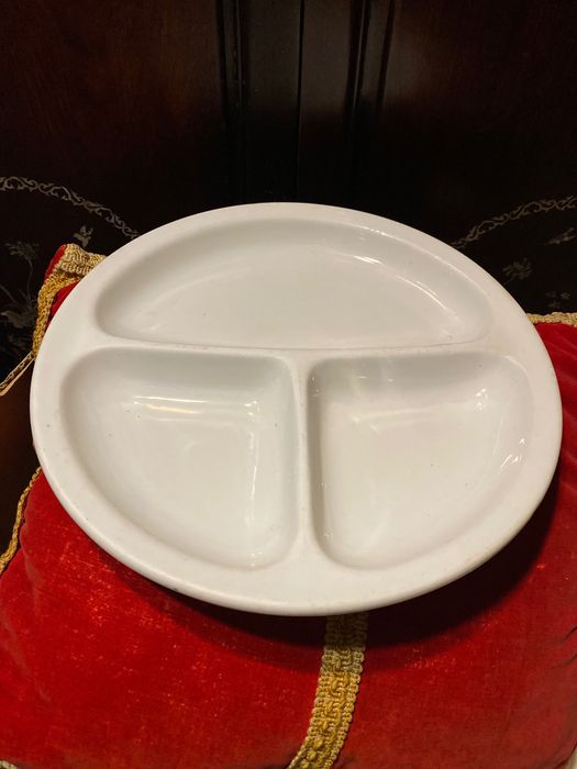 Prato Porcelana Alemanha Nazi Segunda Guerra 27 cm Anos 30 Original