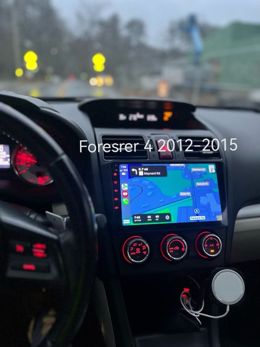 Магнітола для Subary Forester 4, Android, під камеру заднього виду