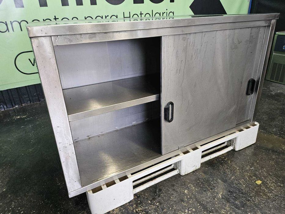 Armários de parede em inox