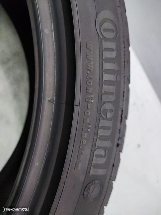 2 pneus semi novos 235-40r19 continental - oferta dos portes