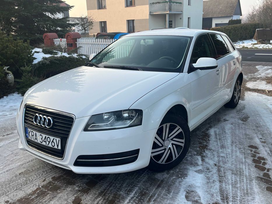Audi-A3 S-line-Sport 1.6TDI-2010r 5DrzKlimAbsAlumNaviKraj Fvat ZAMIANA