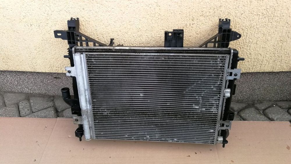 DACIA DUSTER 1,5DCI CHŁODNICE WODY KLIMY WENT. KPL