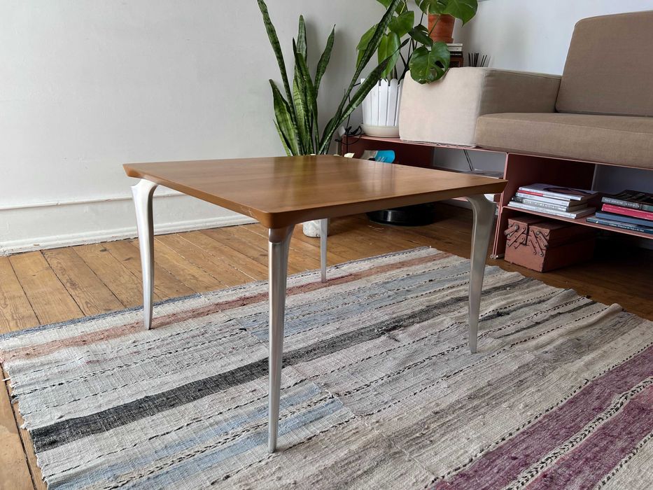 Vintage Mesa in Teak and Steel – Bruno Mathsson Replica – LX – Coffee Table64739014591489122
