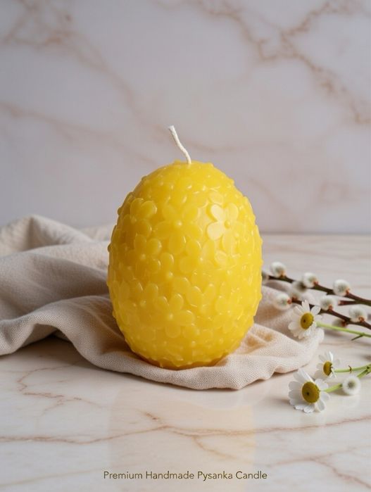 Великодні свічки писанки ручної роботи  Декор та подарунок