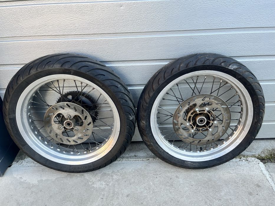 Koła supermoto 17 yamaha dt 50 beta derbi gilera senda sherco rieju