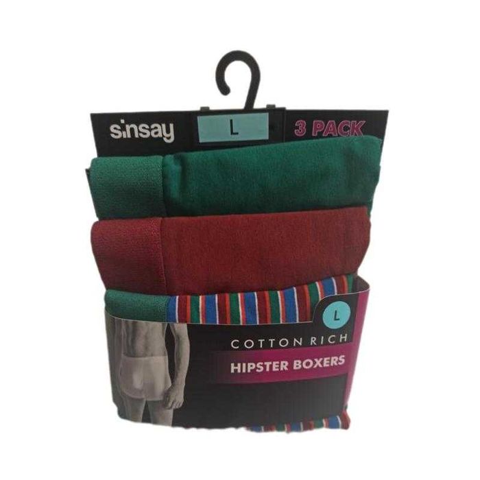 Комплект мужских боксеров Sinsay.