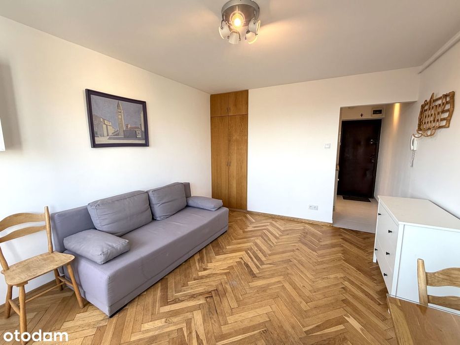 21 m² | 1 pokój | loggia | ul. Bruna | metro | przy Pole Mokotowskie