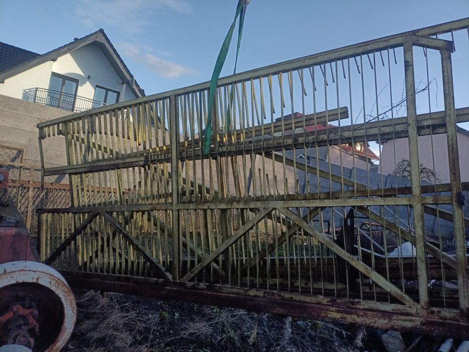 Brama 12m /8m wjazdowa rolki